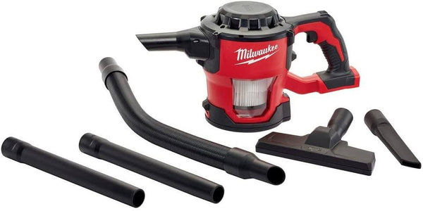 Milwaukee M18 18-Volt Lithium-Ion Compact Vacuum Bare Tool (Tool-Only) | Hardware Power Tools for Your Carpentry Workshop Machine Shop Construction