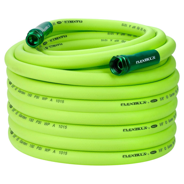 Legacy Flexzilla 5/8" x 100' Heavy Duty Lightweight Drinking Water Garden Hose, Green