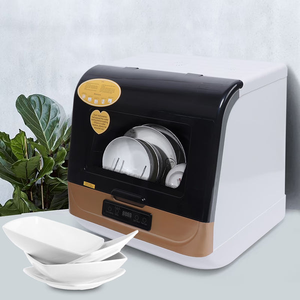 Autrinix Portable Dishwasher with 99.9% Sterilization, 3 Wash Modes & Water Saving Function, Compact Design, Perfect for Apartments & Small Kitchens